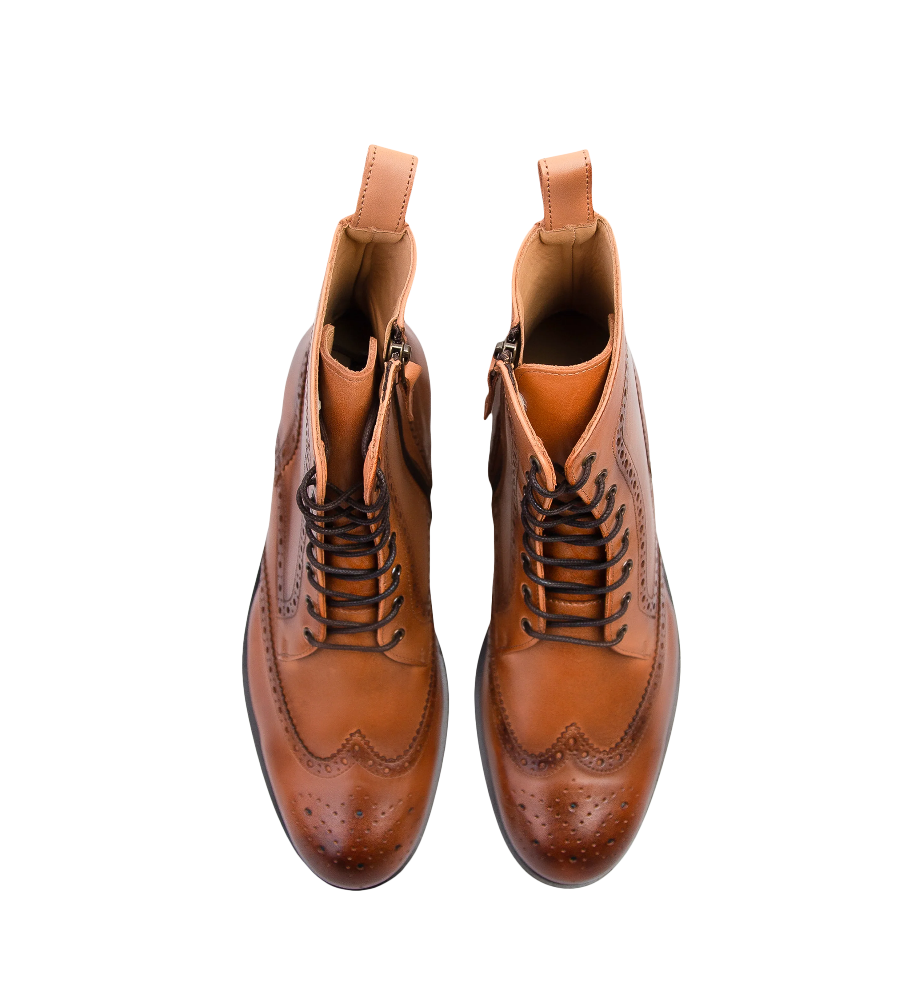 Manganese 2 Tan Leather Boots