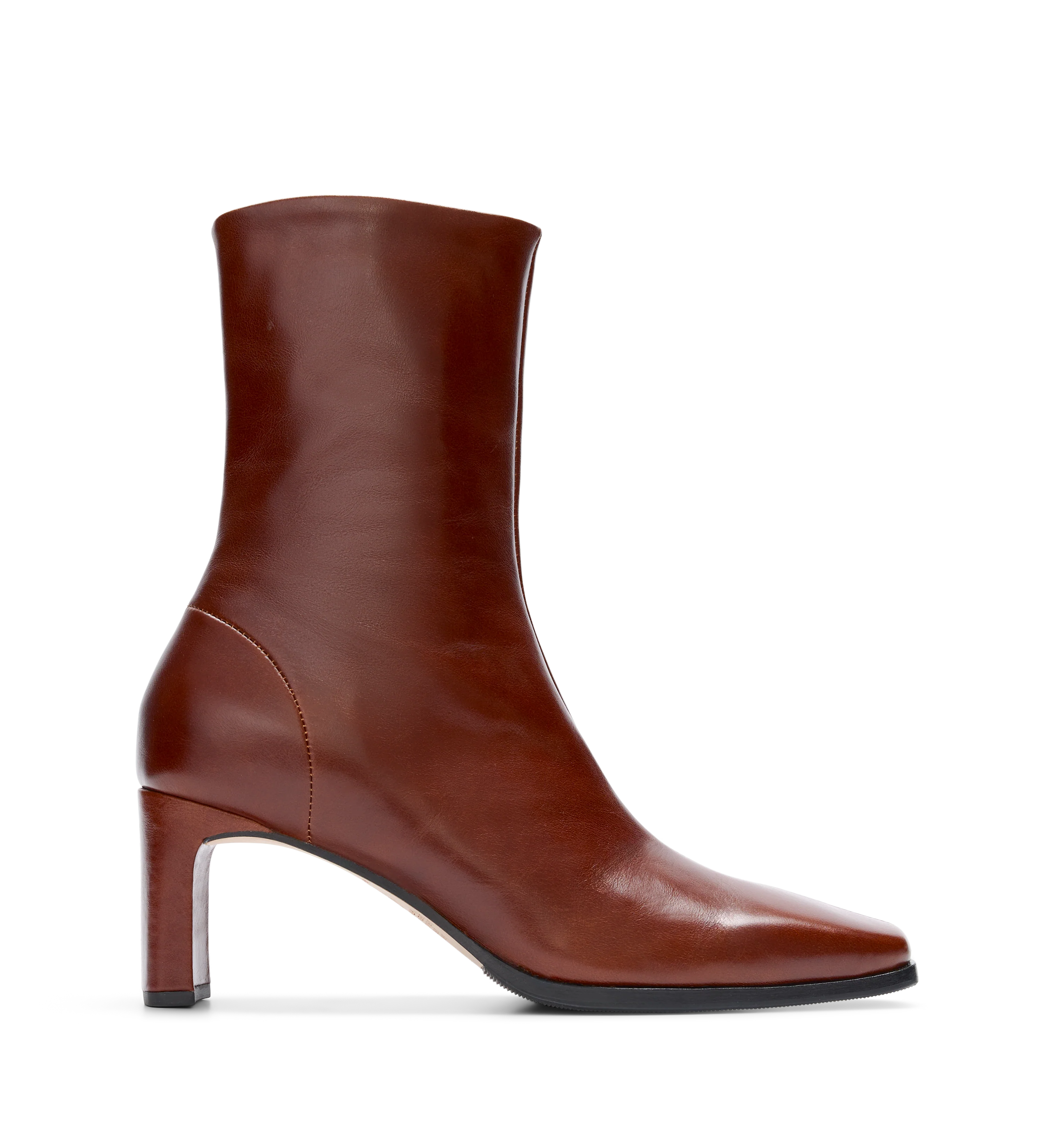 Kingfisher Golden Tan Leather Heeled Boots