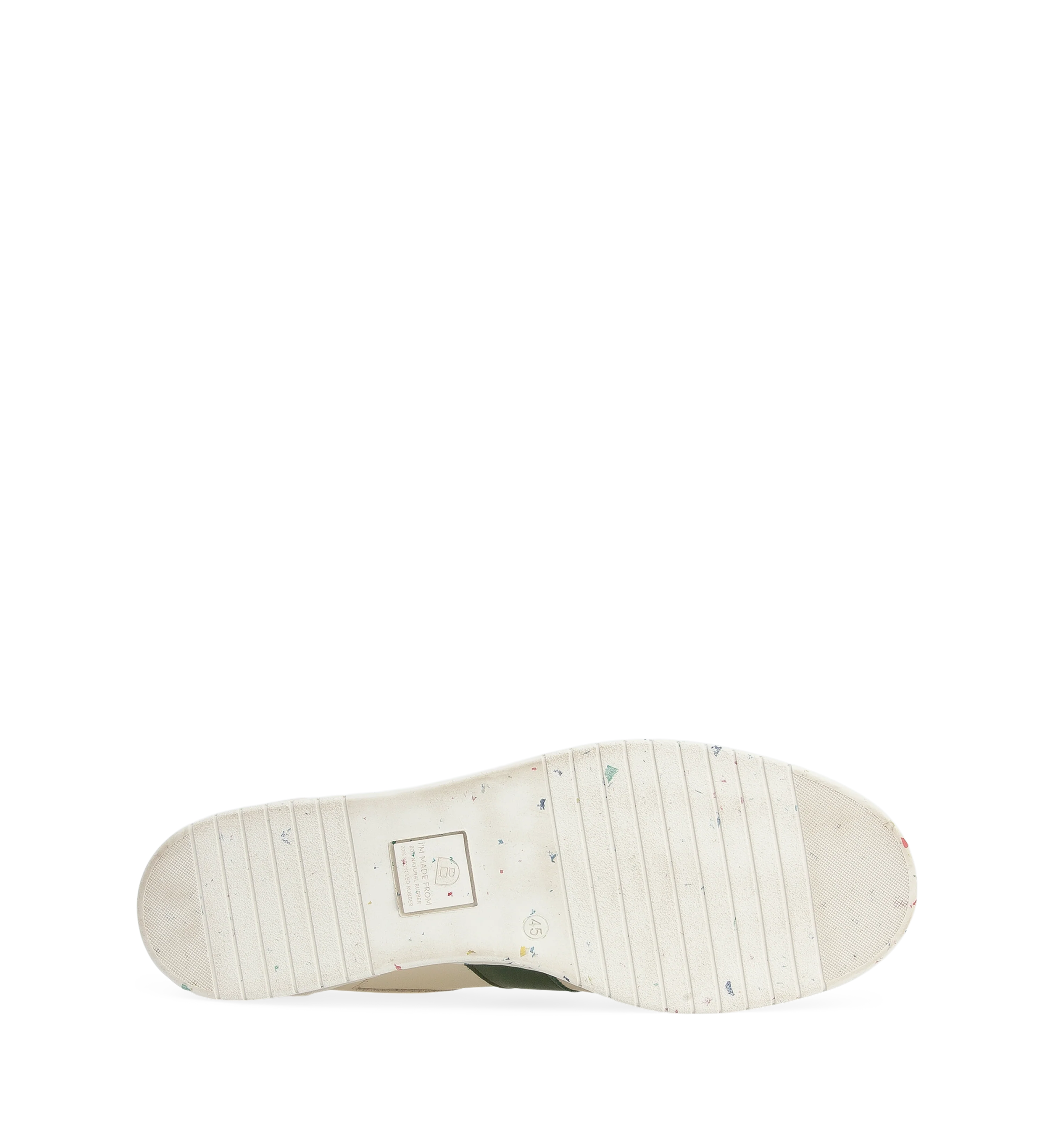 Caesium Ecru Leather Sneakers