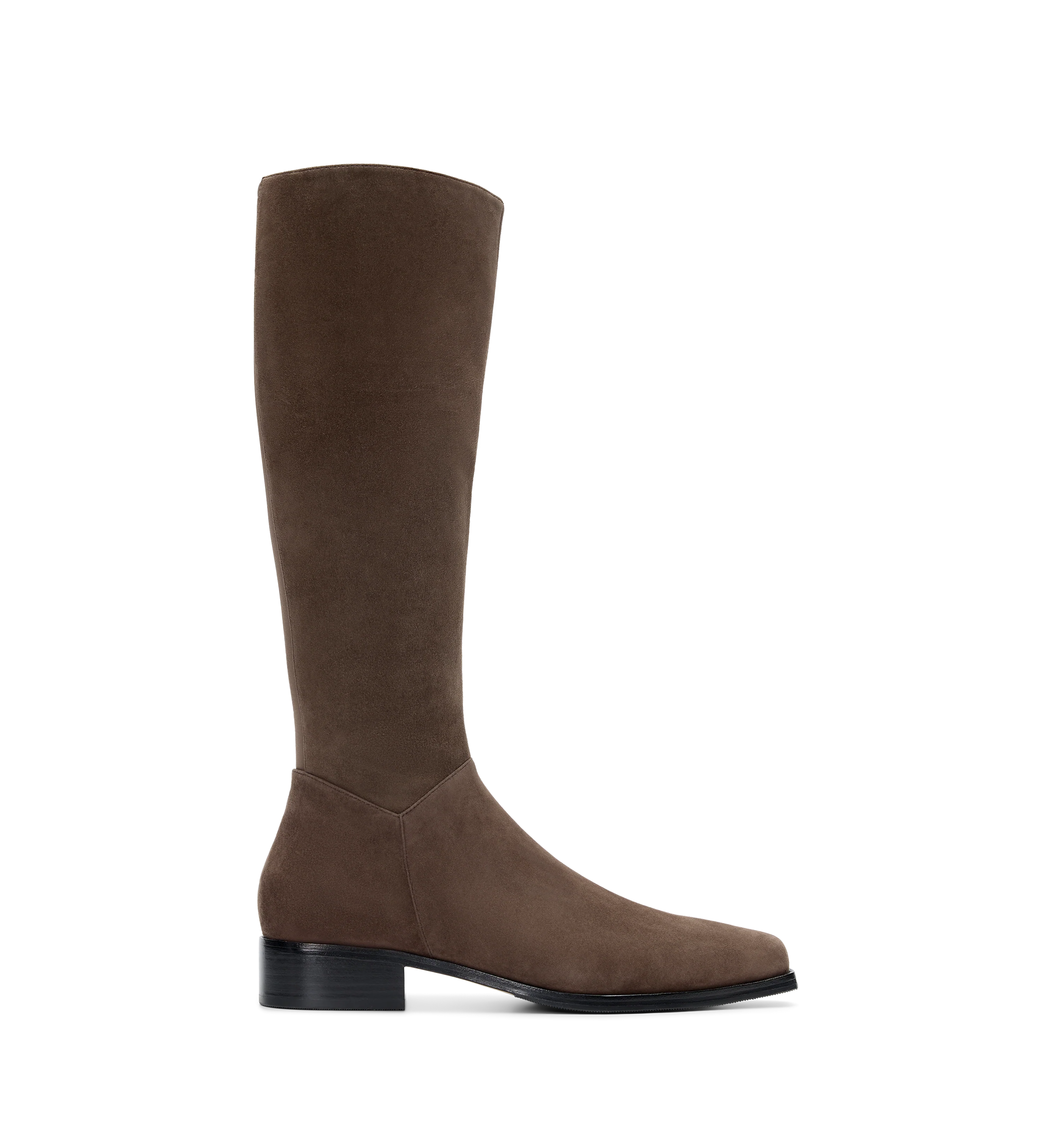 Sitta Mocha Brown Suede Knee High Boots