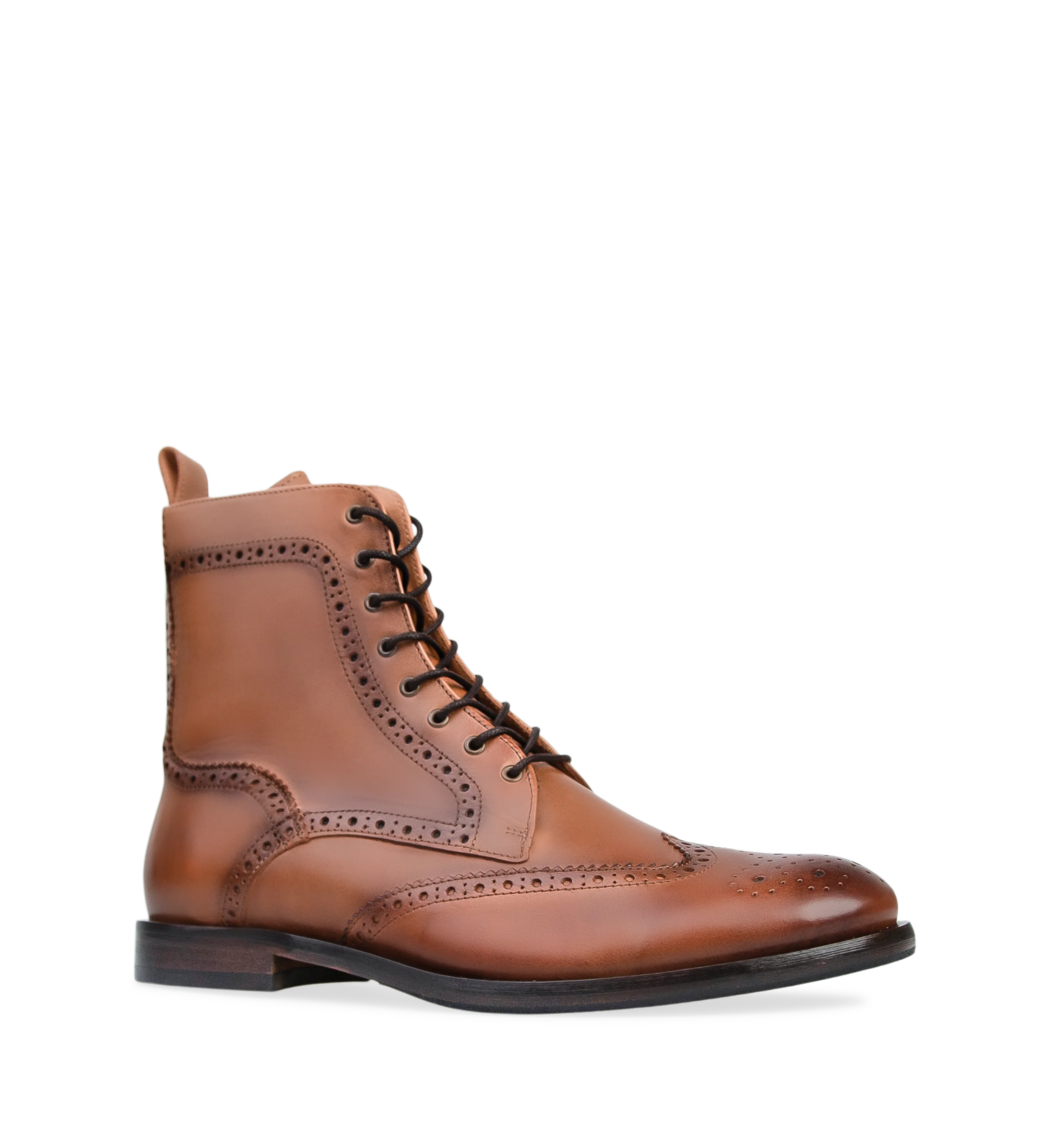 Manganese 2 Tan Leather Boots