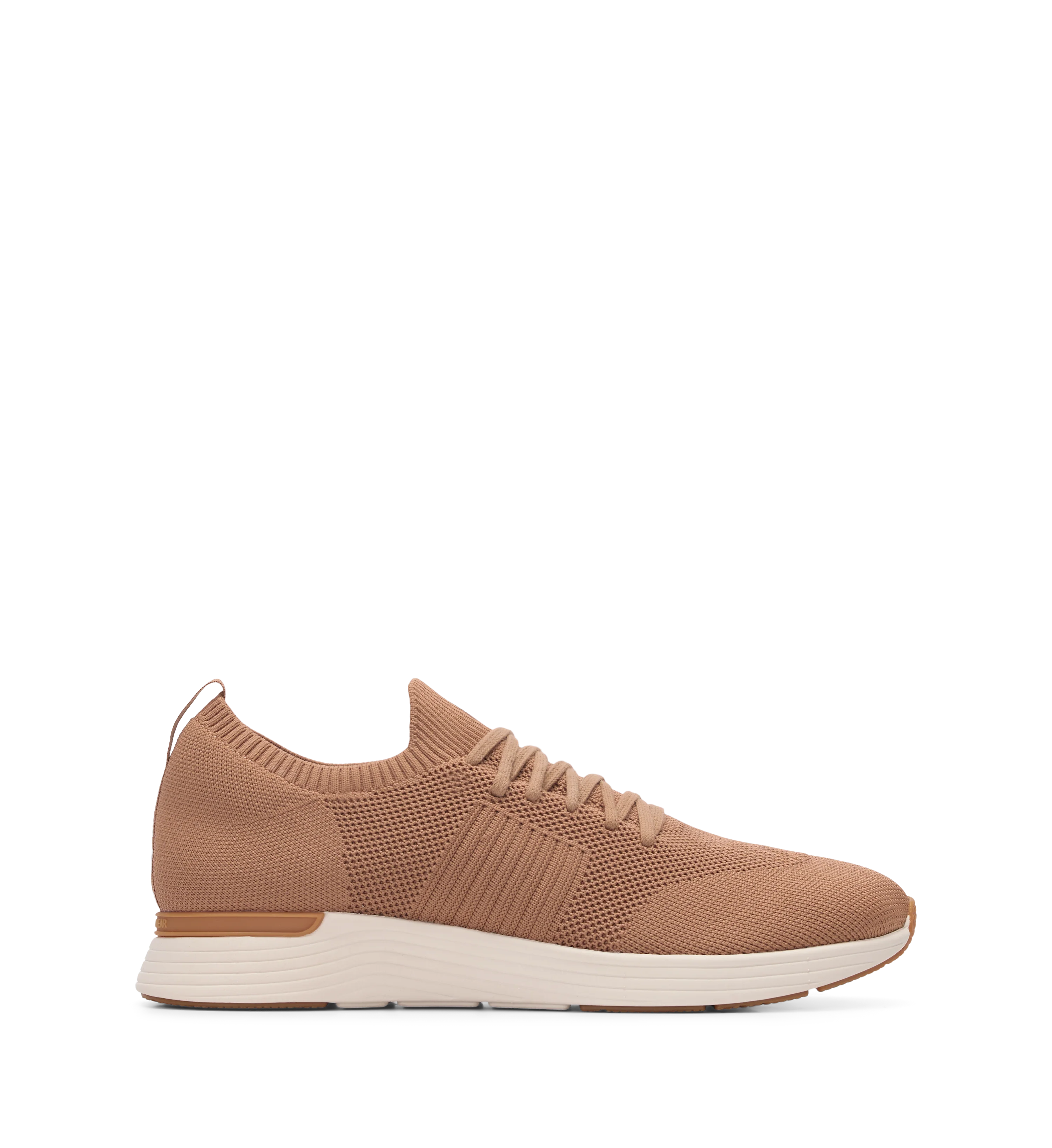 Jinzo Honey Tan Knit Sneakers