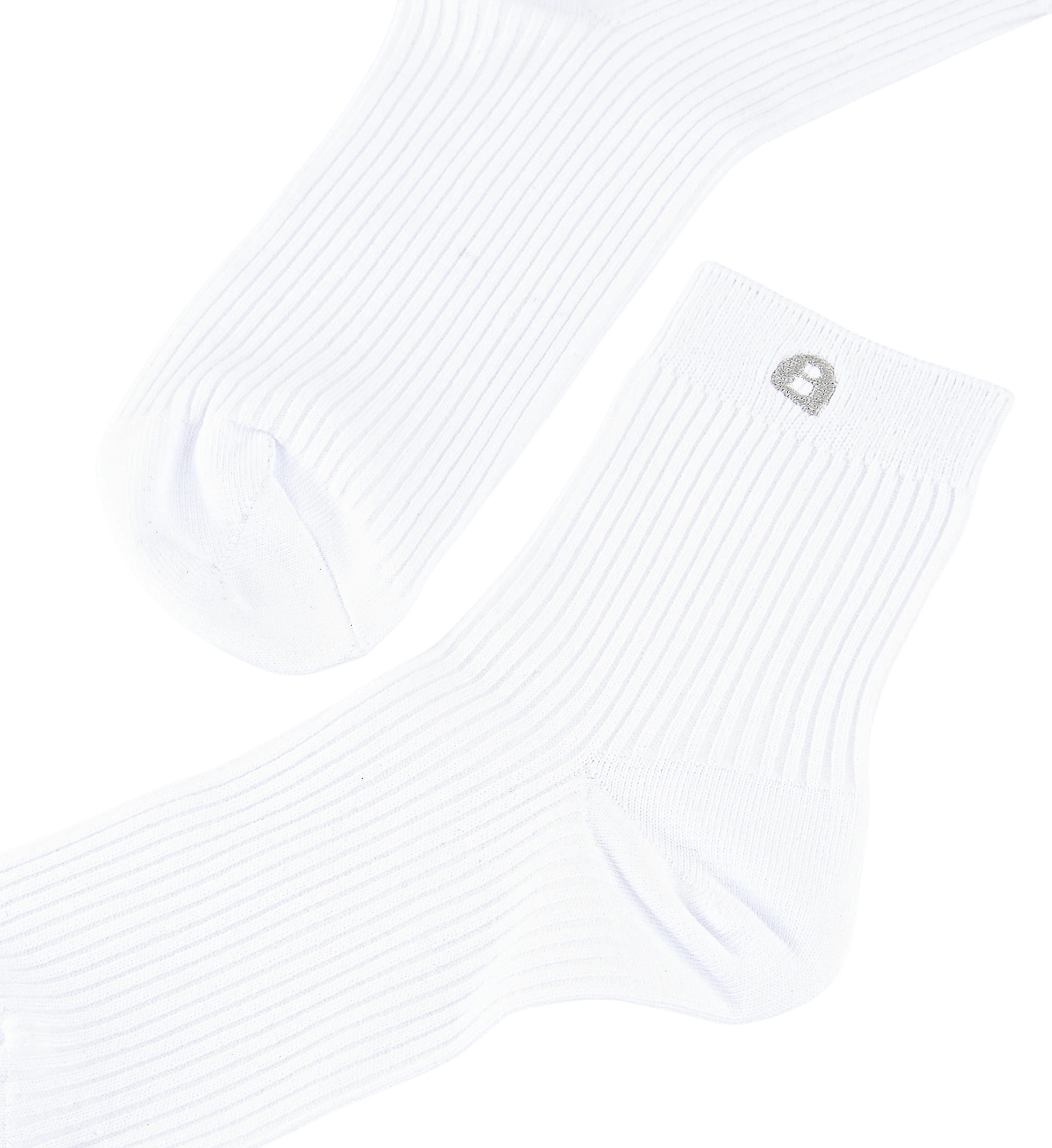 Womens Sneaker Socks 2pk White Cotton Blend