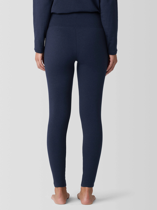 Cozy Brushed Terry Hug High-Waisted Leggings | eileen fisher outlet