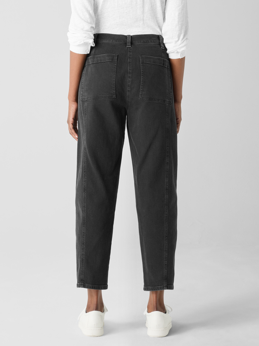 Cotton Stretch DenimLantern Jean | eileen fisher outlet