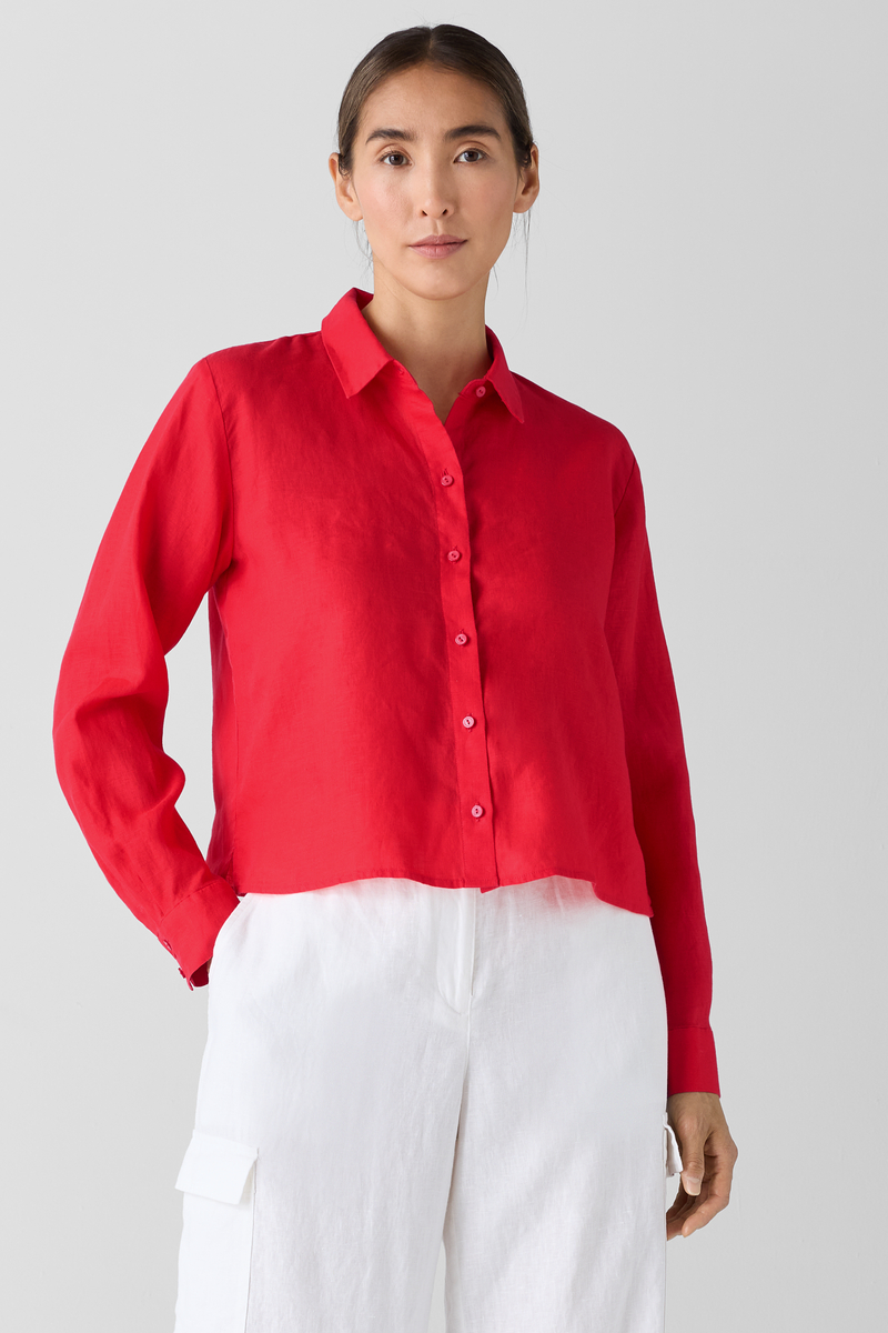 Cotton Stretch DenimLantern Jean | eileen fisher outlet