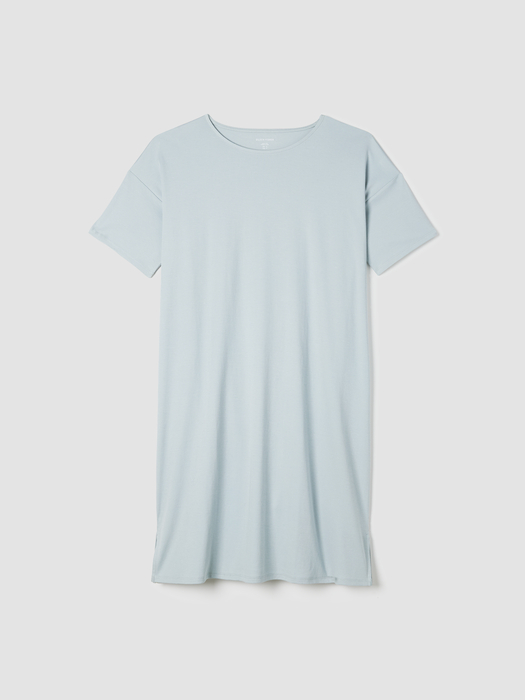 Organic Cotton Interlock Sleep Dress | eileen fisher outlet