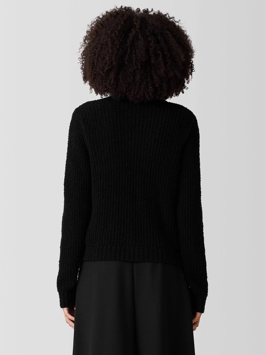 Cotton Fluff Cardigan | eileen fisher outlet