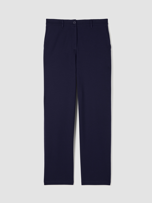 Washable Flex Ponte Wide Trouser Pant | eileen fisher outlet