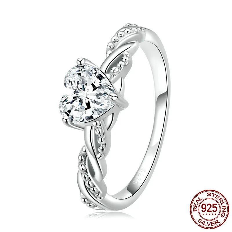 Sparkling Romantic Love Ring Schmuck Elegant