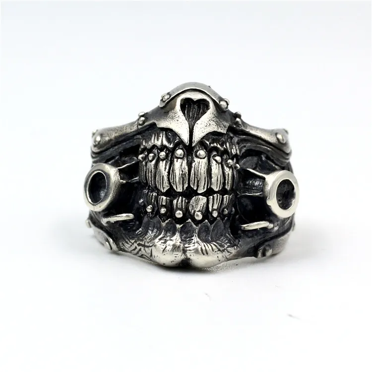 Mad Max Undead Old Joe Mask Ring 925 Sterling Silber