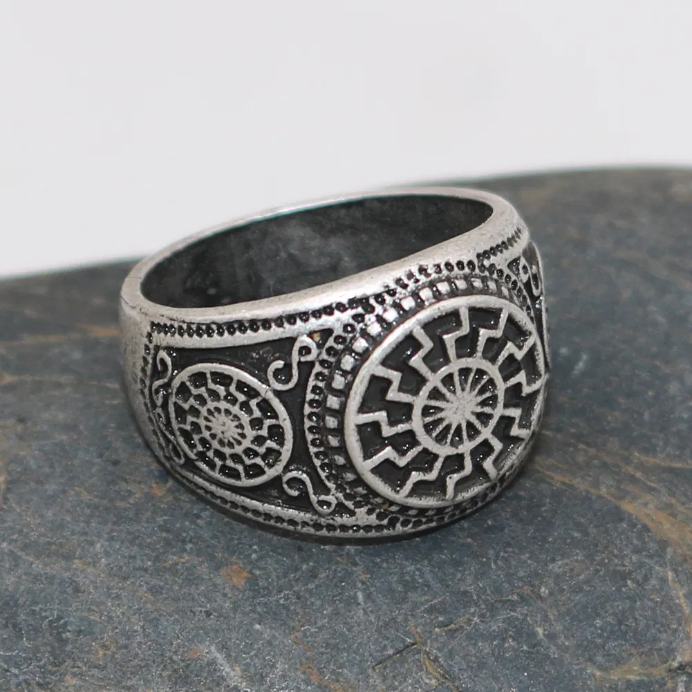 Viking Pirate Rune Ring Nordischer Mythos Persönlichkeit Männer