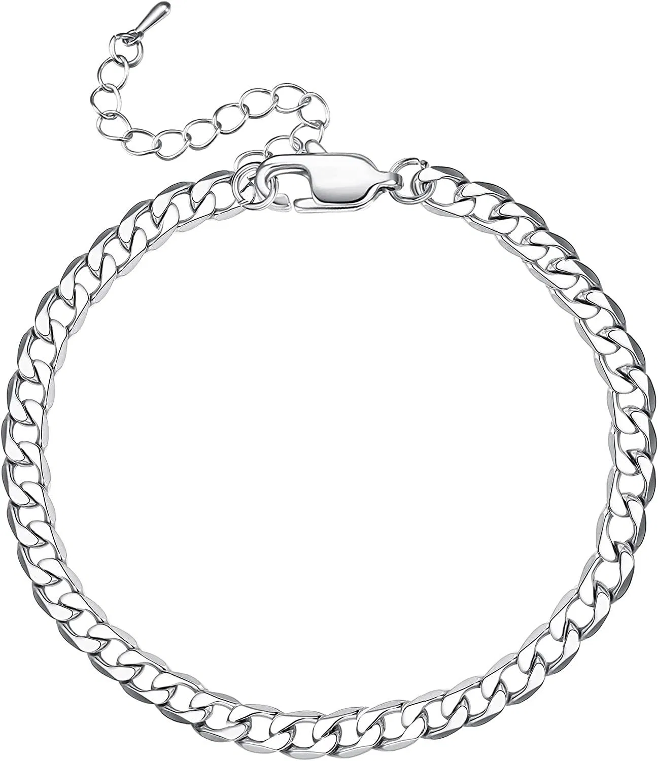 18 Karat Gold Plated Anklets Armband Für Frauen Männer Edelstahl Kuban Figaro Schlange Flat Mariner Link Anklets Adjustable Fuß Schmuck