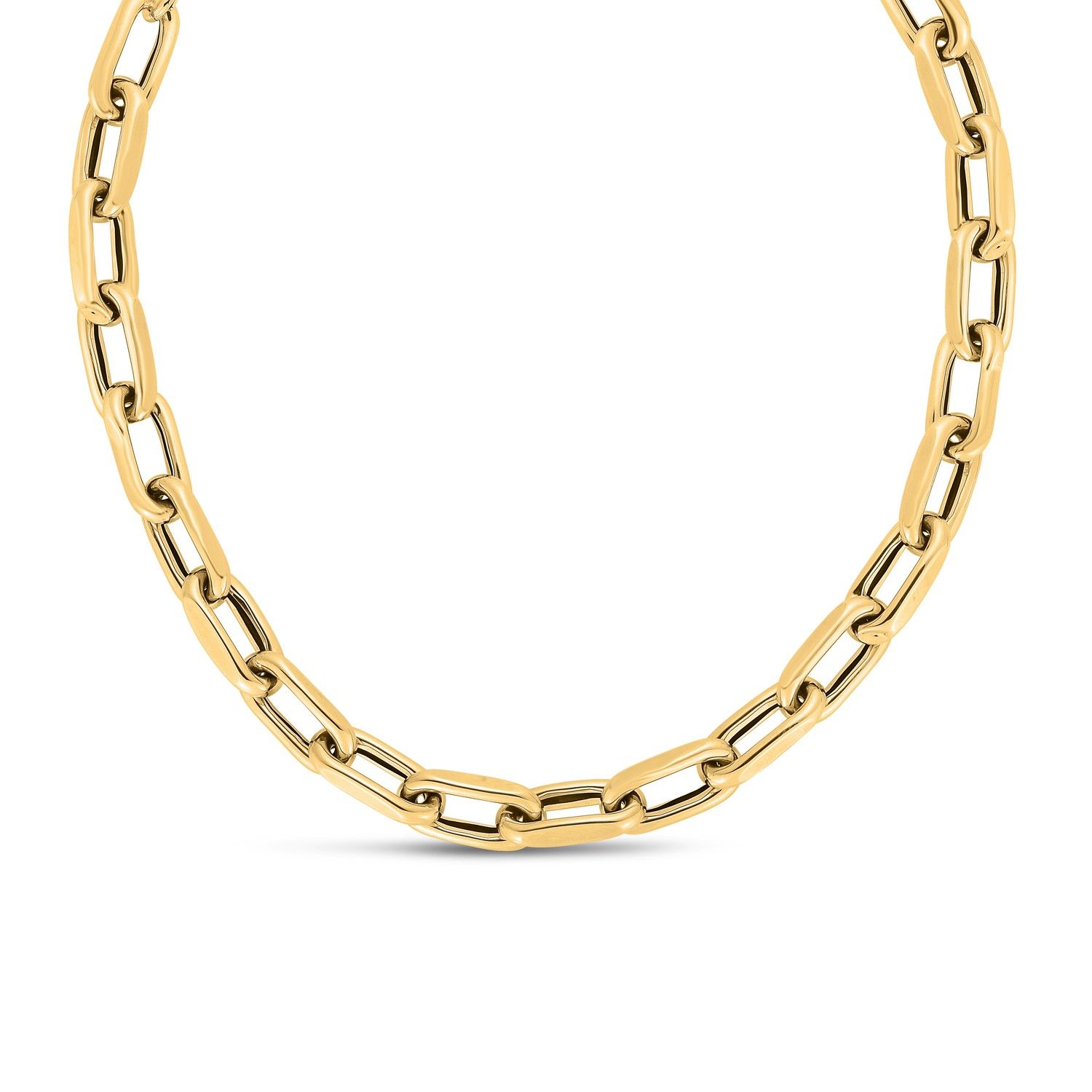 14 Karat Gelb-Gold Französisch Kabel-Link - Halskette (9mm)