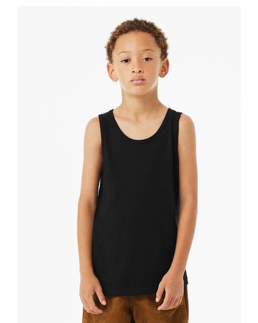 Bella + Canvas 3480YCV Jugend Heather CVC Tank