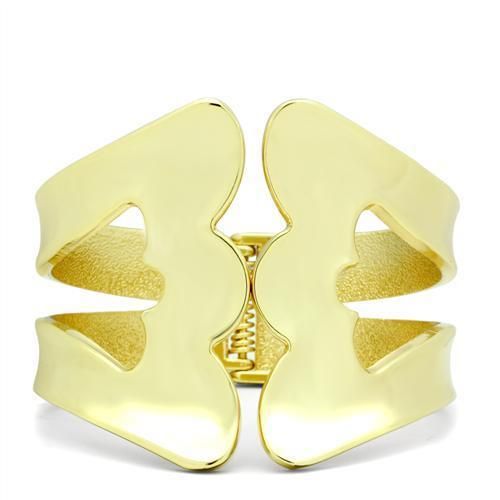 LO2123 - Flash Gold Weißmetall Armband ohne Stein
