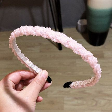 Koreanisches Crystal Headband Online Celebrity Twist