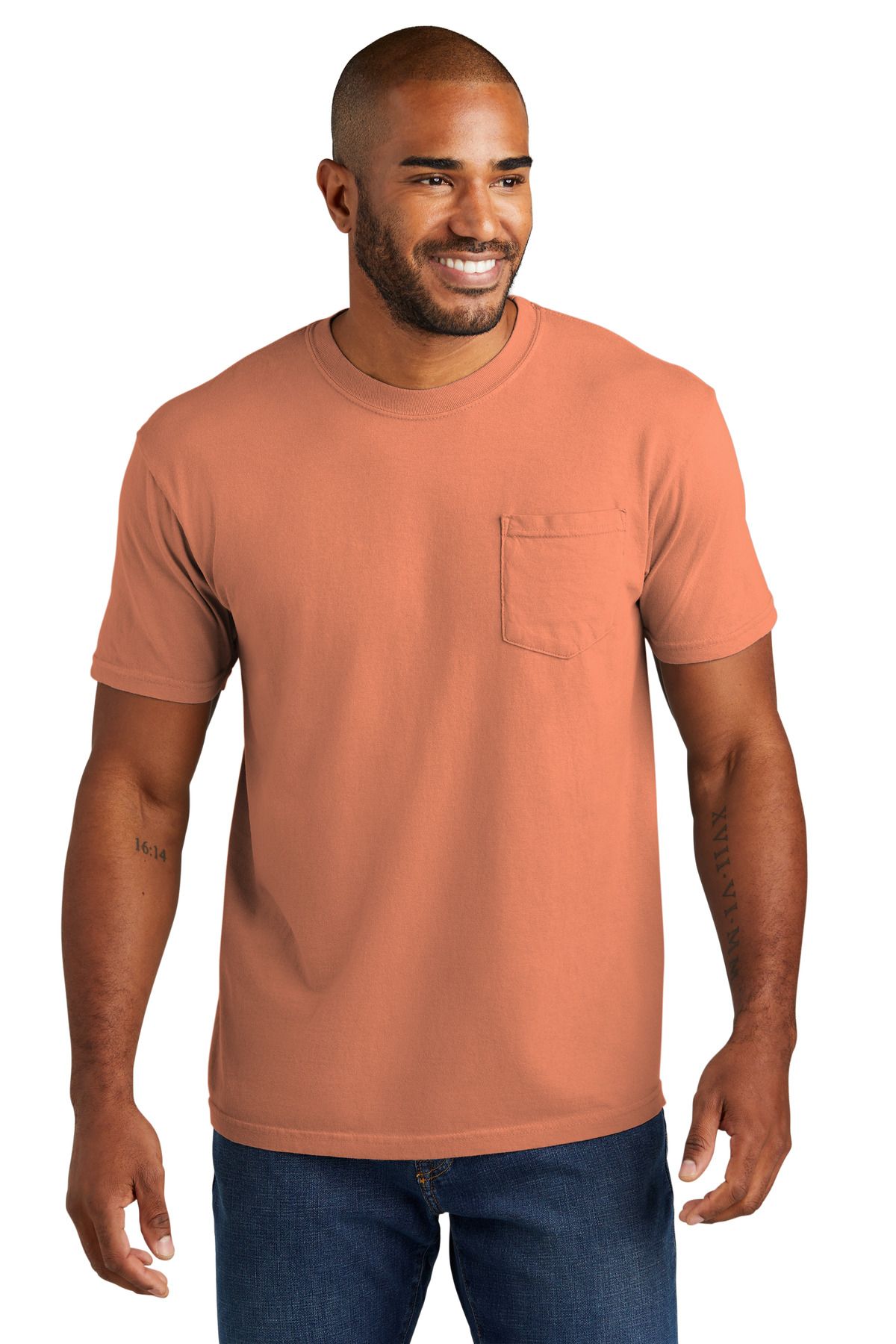 Komfortfarben Heavyweight Ring Spun Pocket Tee 6030