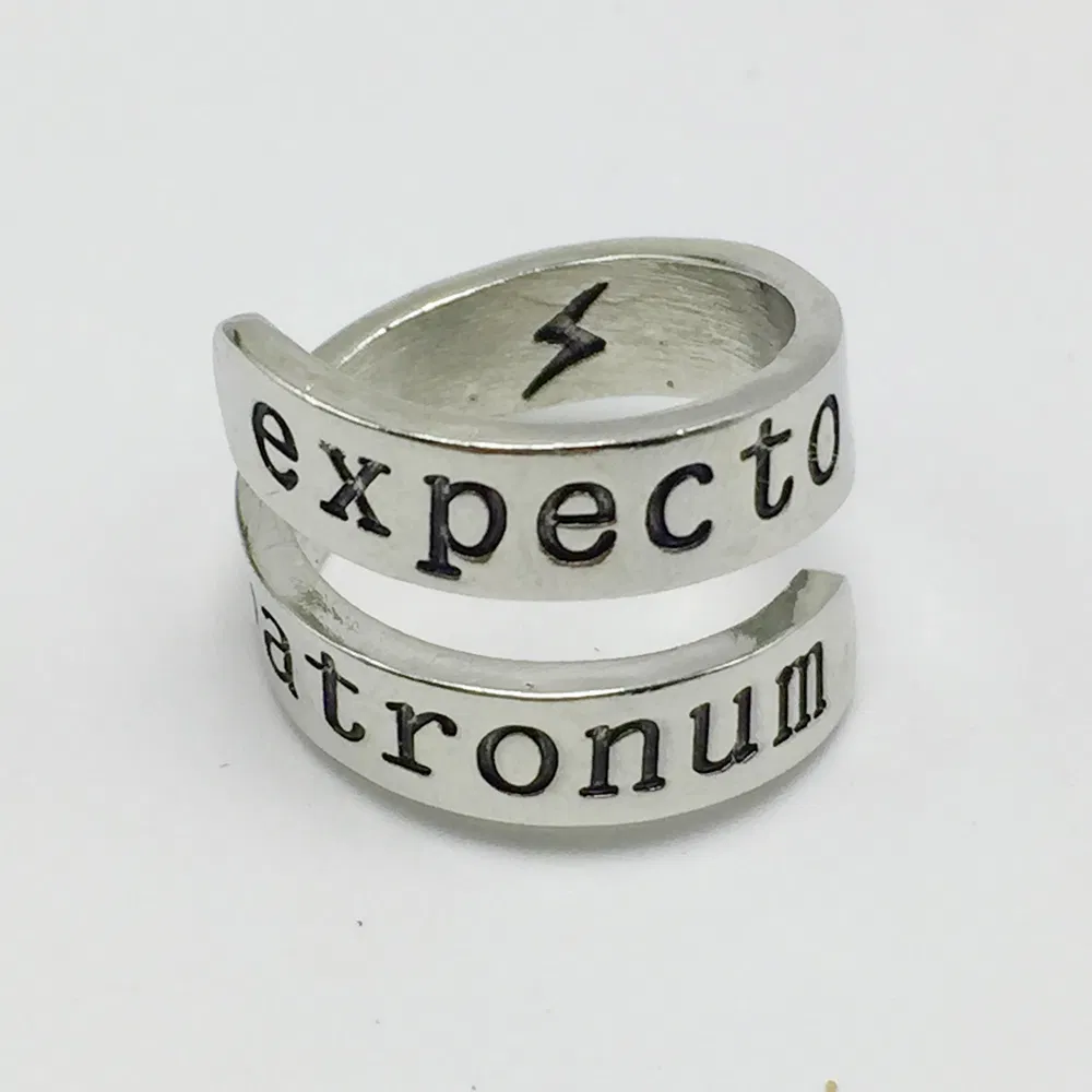 Koreanischer Stil Schmuck Englisch Adjustable Ring