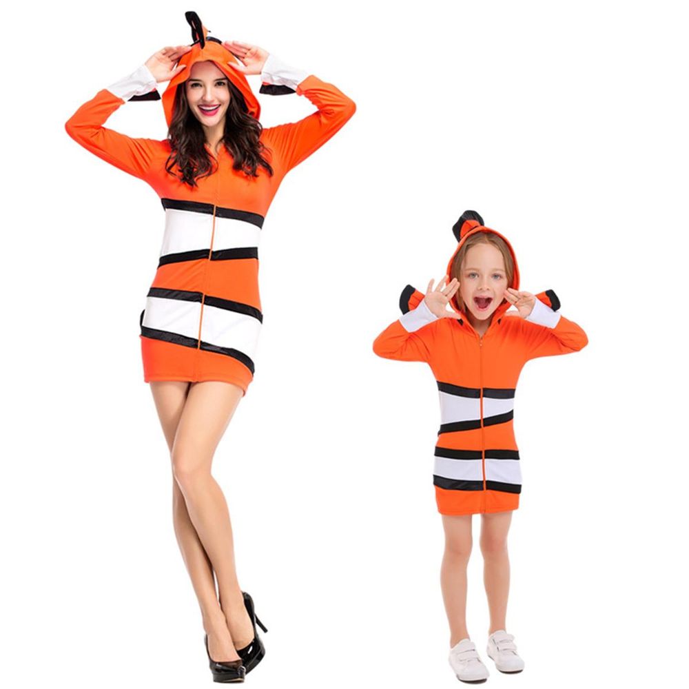 Quenny Clownfish Eltern-Kind Kostüme Halloween Cosolay