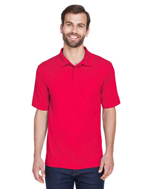 UltraClub 8210T Tall Cool & Dry Mesh Piqué Polo für Männer