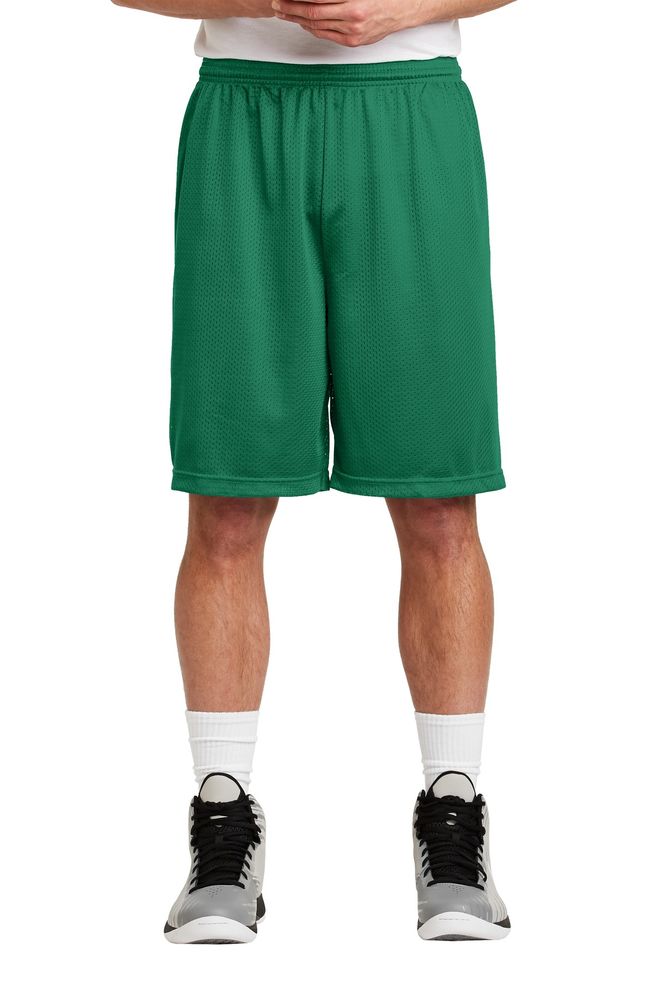 Sport-Tek Long PosiCharge Classic Mesh Short ST515