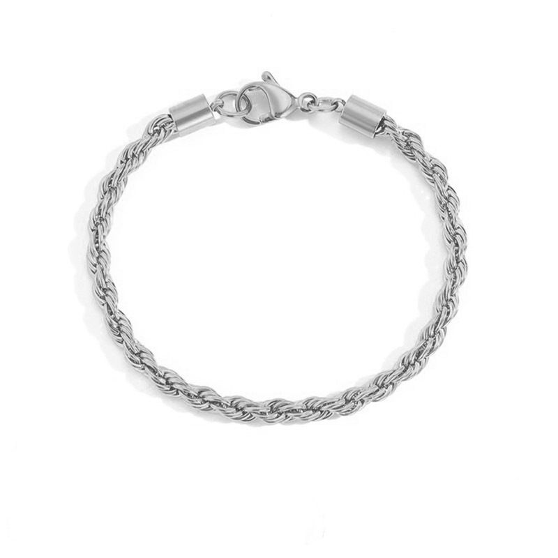 Europäisches und amerikanisches Goldplated Twist Chain Armband