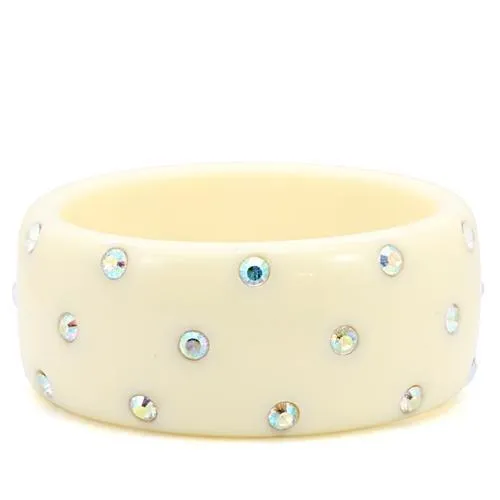 LO1905 - Harz Armbänder mit Top-Grade - Kristall in Aurora Borealis (Rainbow-Effekt)