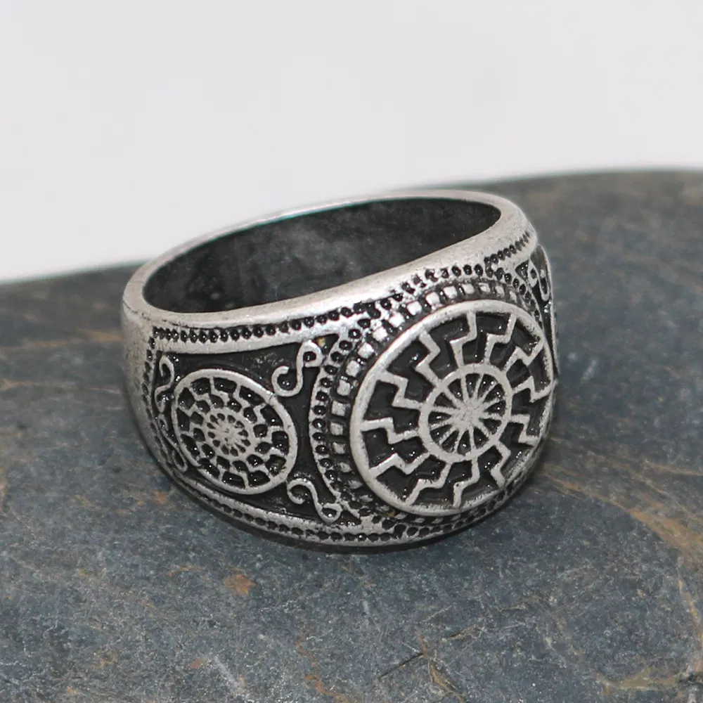 Viking Pirate Rune Ring Nordischer Mythos Persönlichkeit Männer