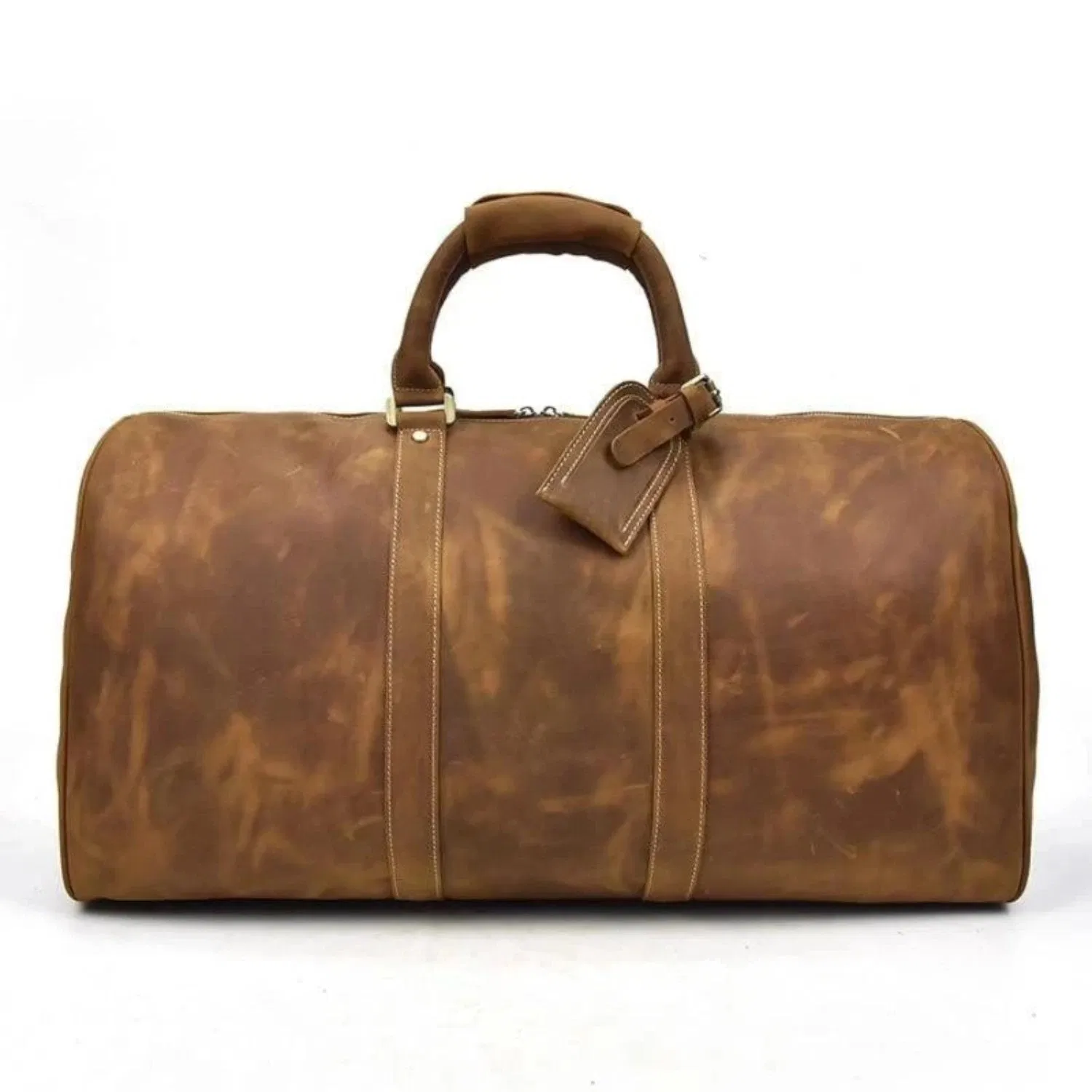Der Bjarke Weekender| Handgefertigte Leather Duffle Bag