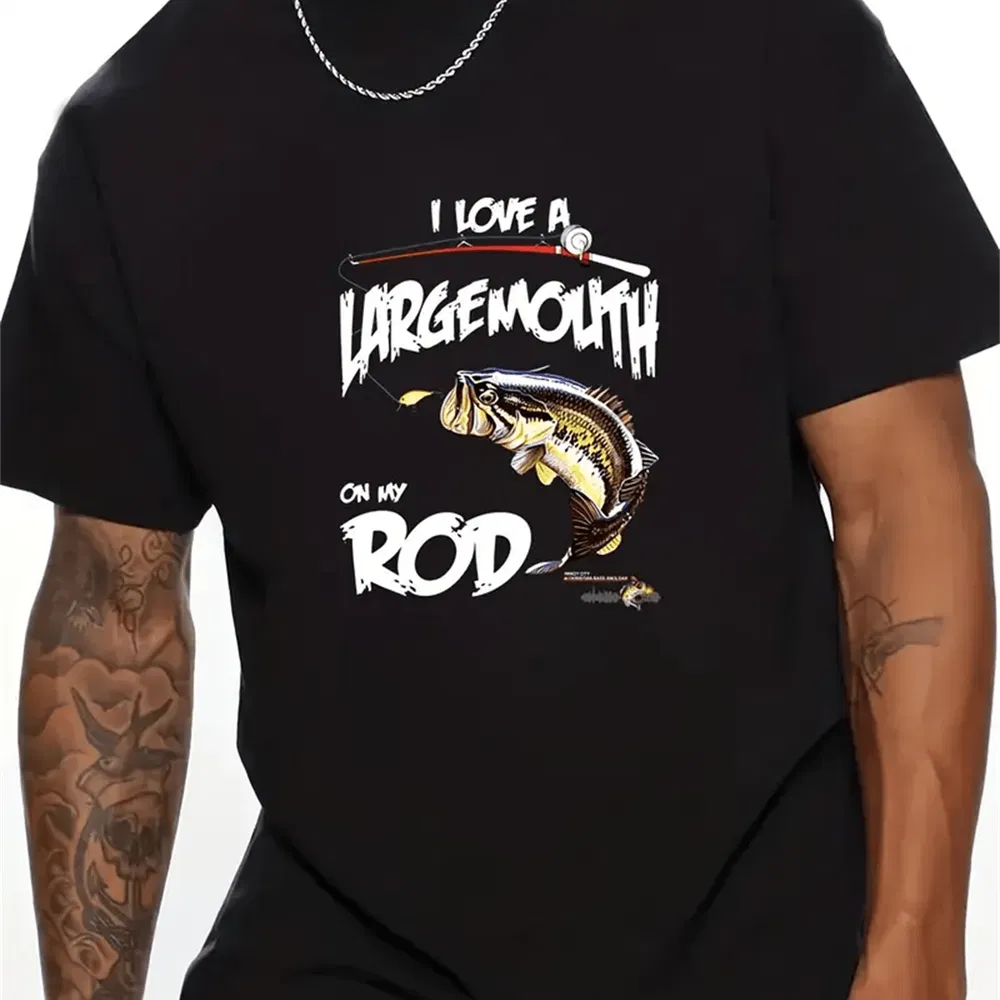 Männer gedruckte T-Shirt, Sommer Casual Short Sleeved T-Shirt