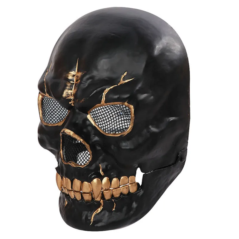 Halloween Scary Mask Skull Head Mask mit Bewegung Jaw