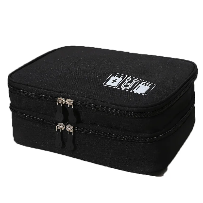 Wasserdichtes Multifunktionspaket Digitales Kopfhörer-Lagerkasten Kabel-Organisator - Tasche USB-Lagertasche Kabel-Organisator - Tasche Kabel-Organisator - Reisetasche
