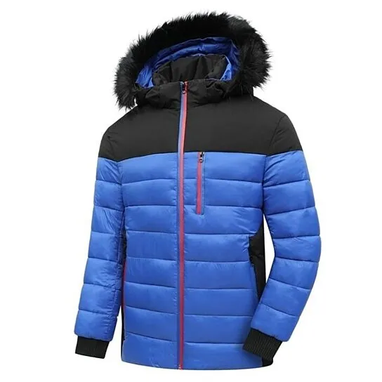 Leichtgewicht Packable Hooded Cotton Jacket für Männer
