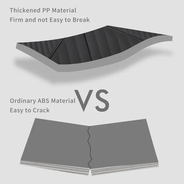 PP-Gepäckset 3 Stück (20/24/28), erweiterbares Handgepäck mit TSA Lock Airline Approved, PP-Materialien Hard Shell und Leichtgewicht Koffer mit Spinnerrädern (Schwarz)