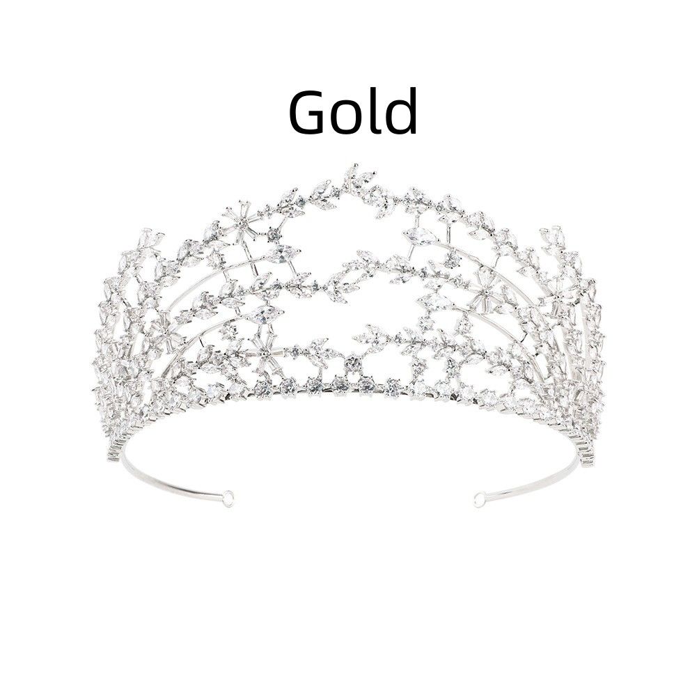 Jane Eyre Schmuck Zircon Crown Hochzeitskleid