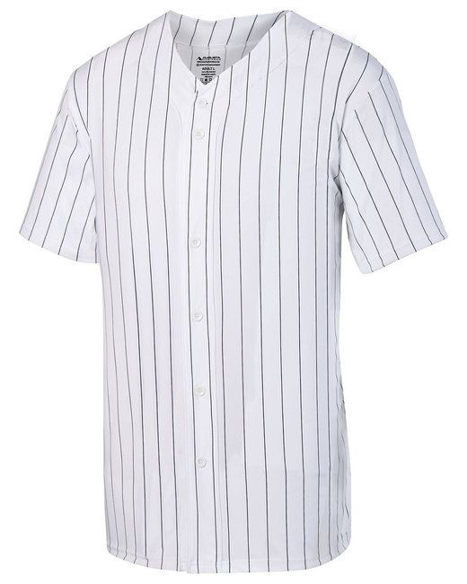 Augusta Sportbekleidung 1686 Youth Pin Stripe Baseball Jersey