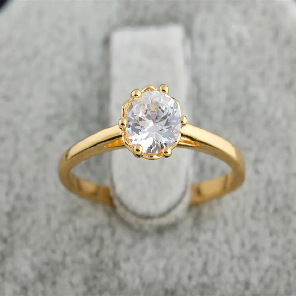 Mädchen Kreativ übertrieben Kupfer Ring Schmuck