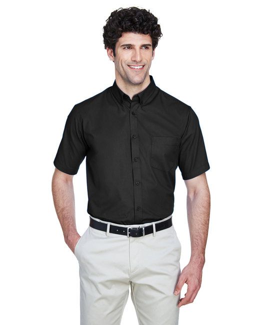 CORE365 88194T Men 's High Optimum Short-Sleeve Twill Shirt