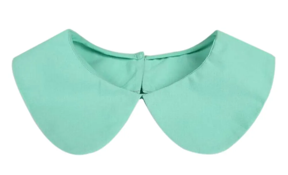 Classic Fake Collar / Damen Kleidung Dekoration; hellgrün (Medium)