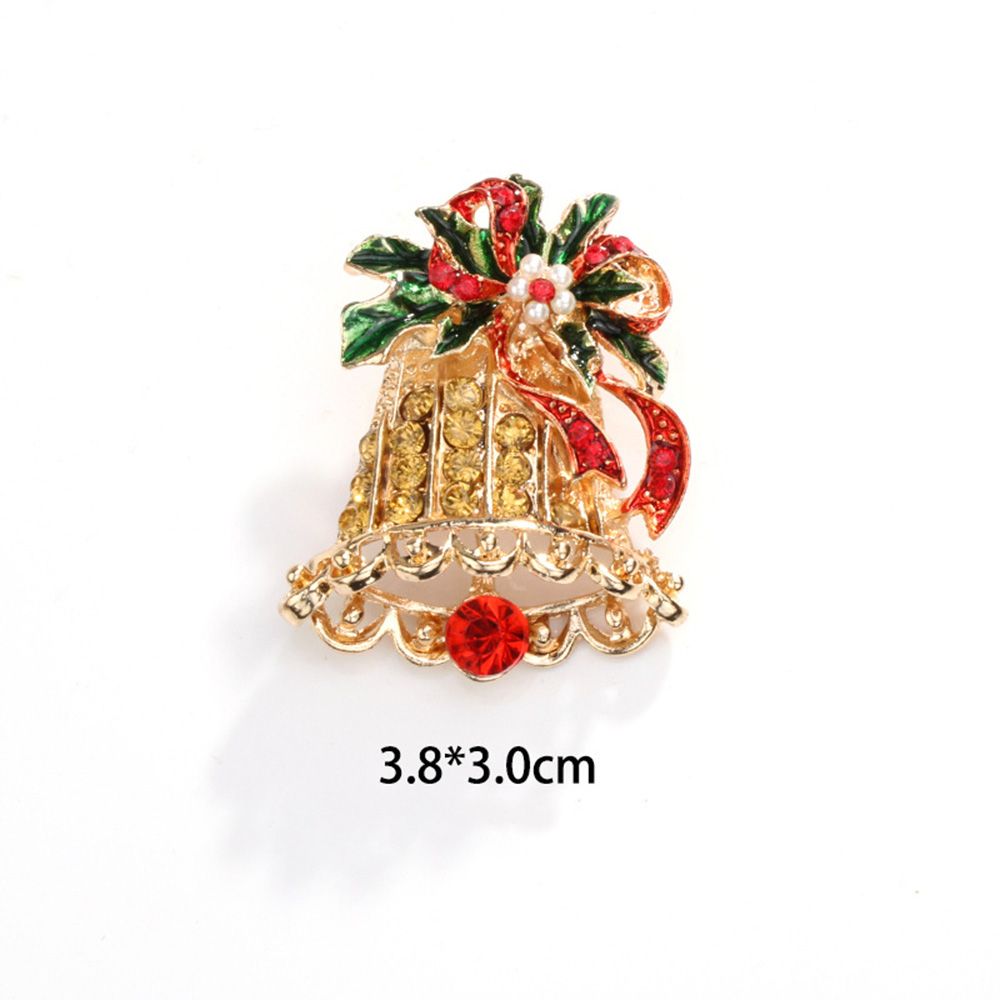Exquisite Weihnachtsbrosche Schneemann Weihnachtsmann Baum Kranz Metall Pins Mode Schmuck Geschenk für Frauen Frohe Weihnachtsdekor Geschenke
