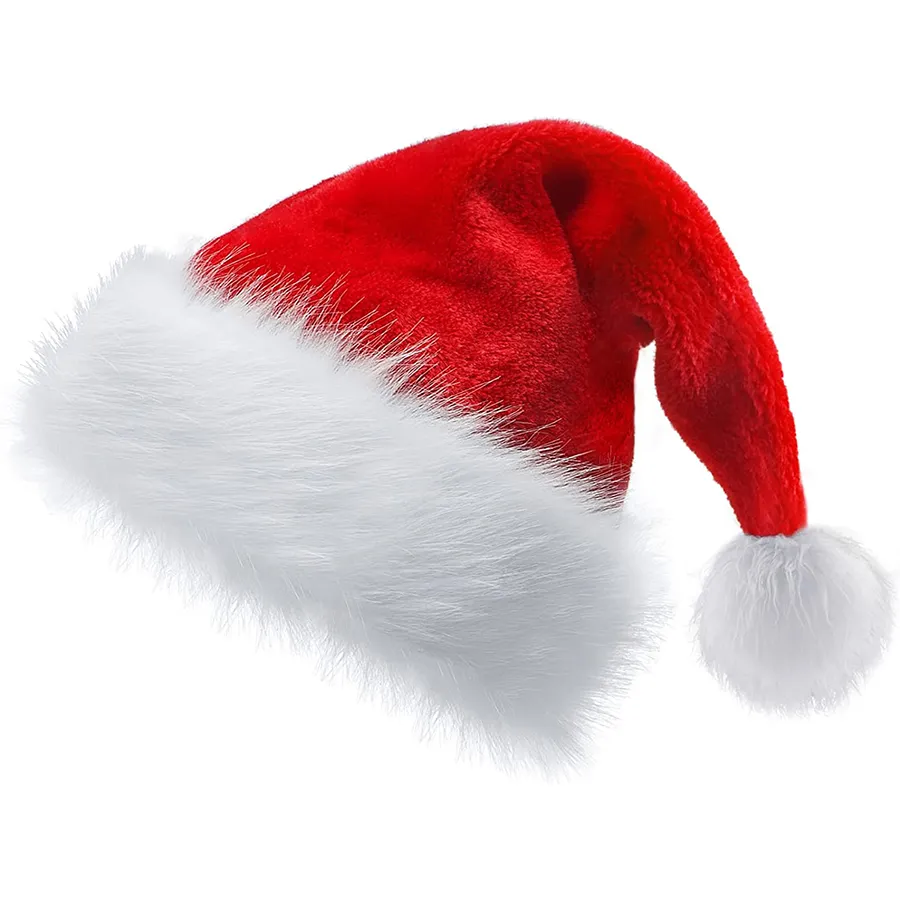 Weihnachtshut, Santa Hut, Xmas Holiday Hut für Unisex Erwachsene