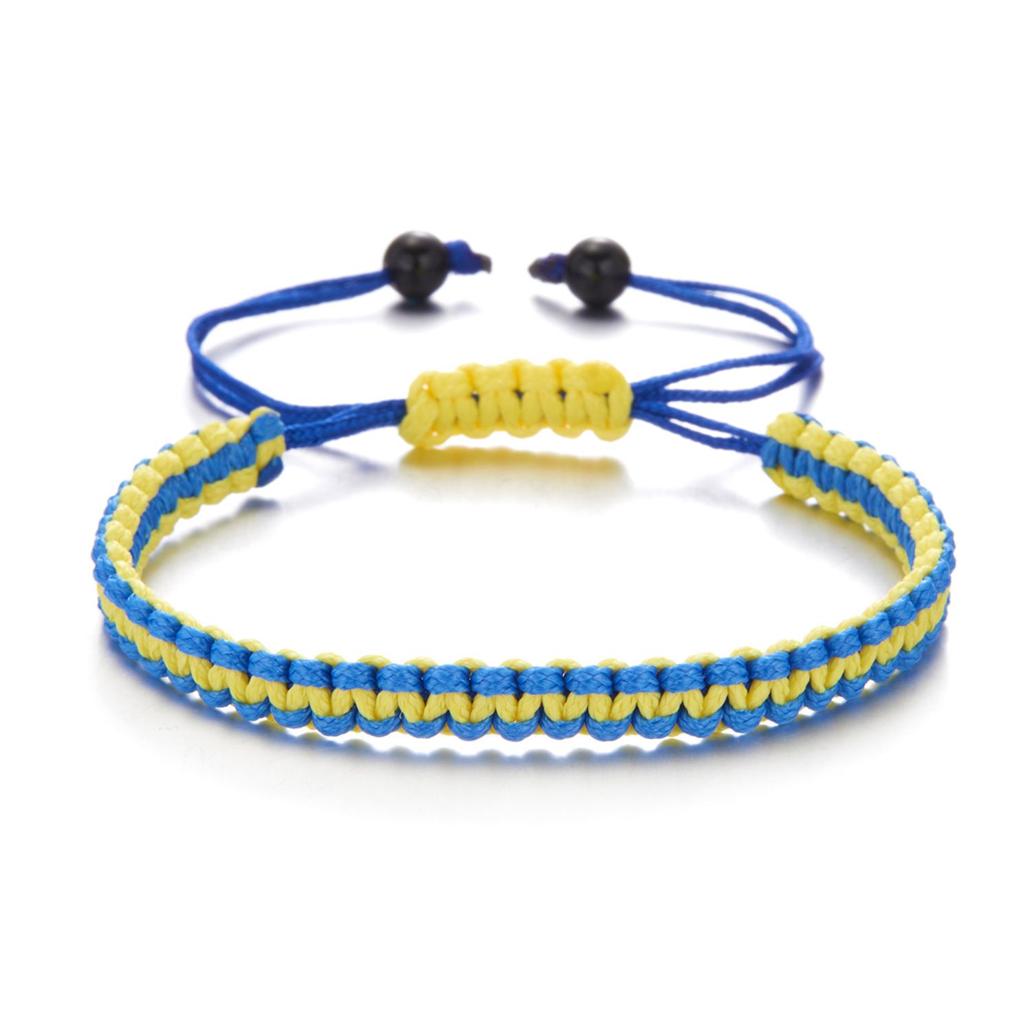 Kreative Colorblock Armbänder Handgewebe verstellbare Armbänder
