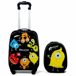 2 Stück Kinder Gepäck Set 12