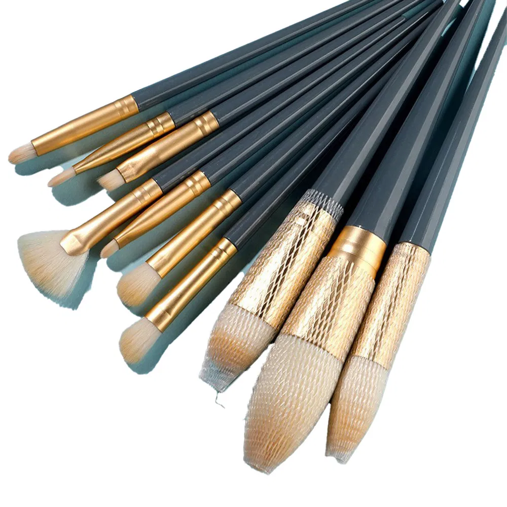 10 PCS Makeup Brush Set Anfänger Eyeshadow Blush Brush Full Set Makeup Brushes Beauty Tools