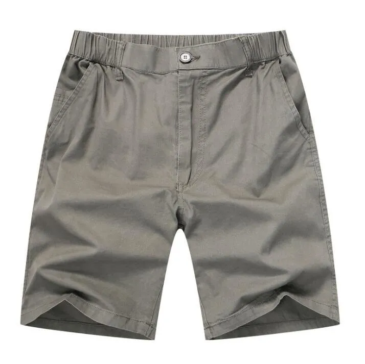 Männer Sommerbaumwolle Slim Fit Casual Shorts