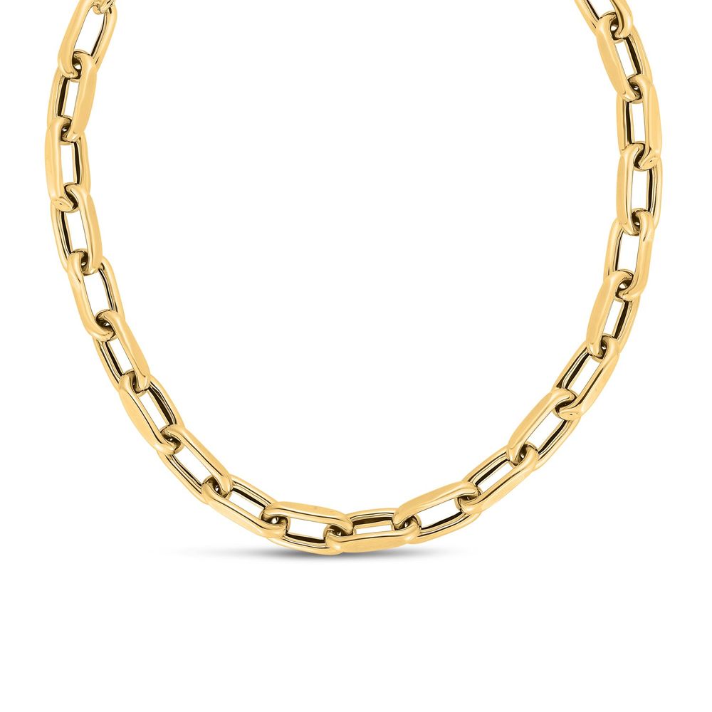 14 Karat Gelb-Gold Französisch Kabel-Link - Halskette (9mm)