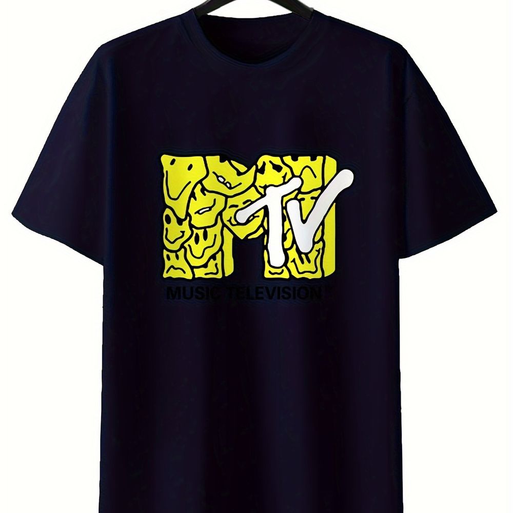 Round Neck Printed T-Shirt Casual Short Sleeved Top für Frühjahr und Sommer, personalisiert und bequem für Männer und Frauen