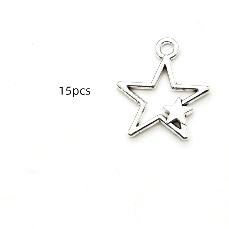 DIY Legierung Schmuck Accessoires Vintage Silber Anhänger