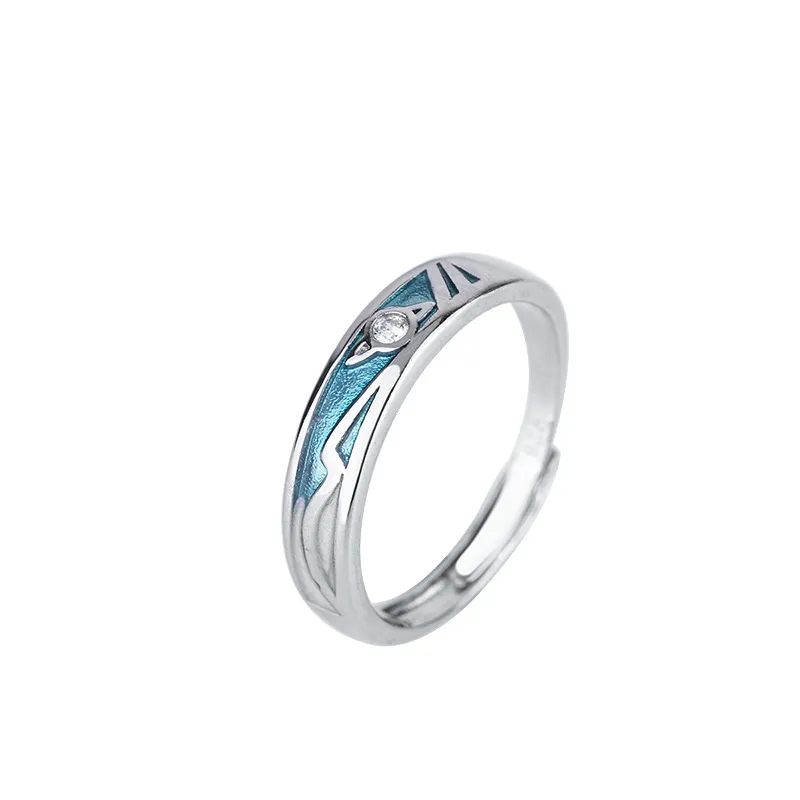 Schmetterling Paar Ring Pair Ring einfaches Valentinstag Geschenk